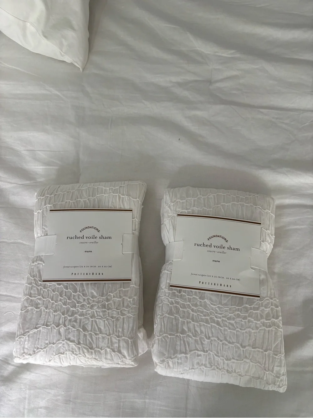 Pottery Barn Euro Sham Covers